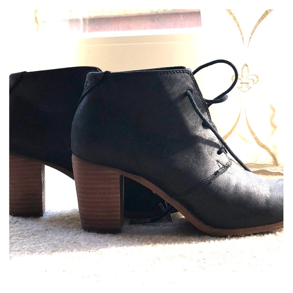 Tom’s Black Booties